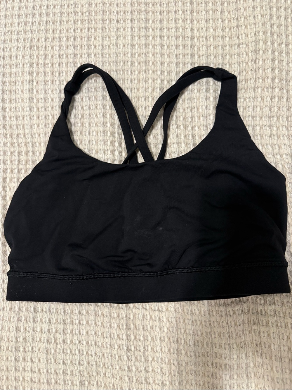Lululemon black energy bra